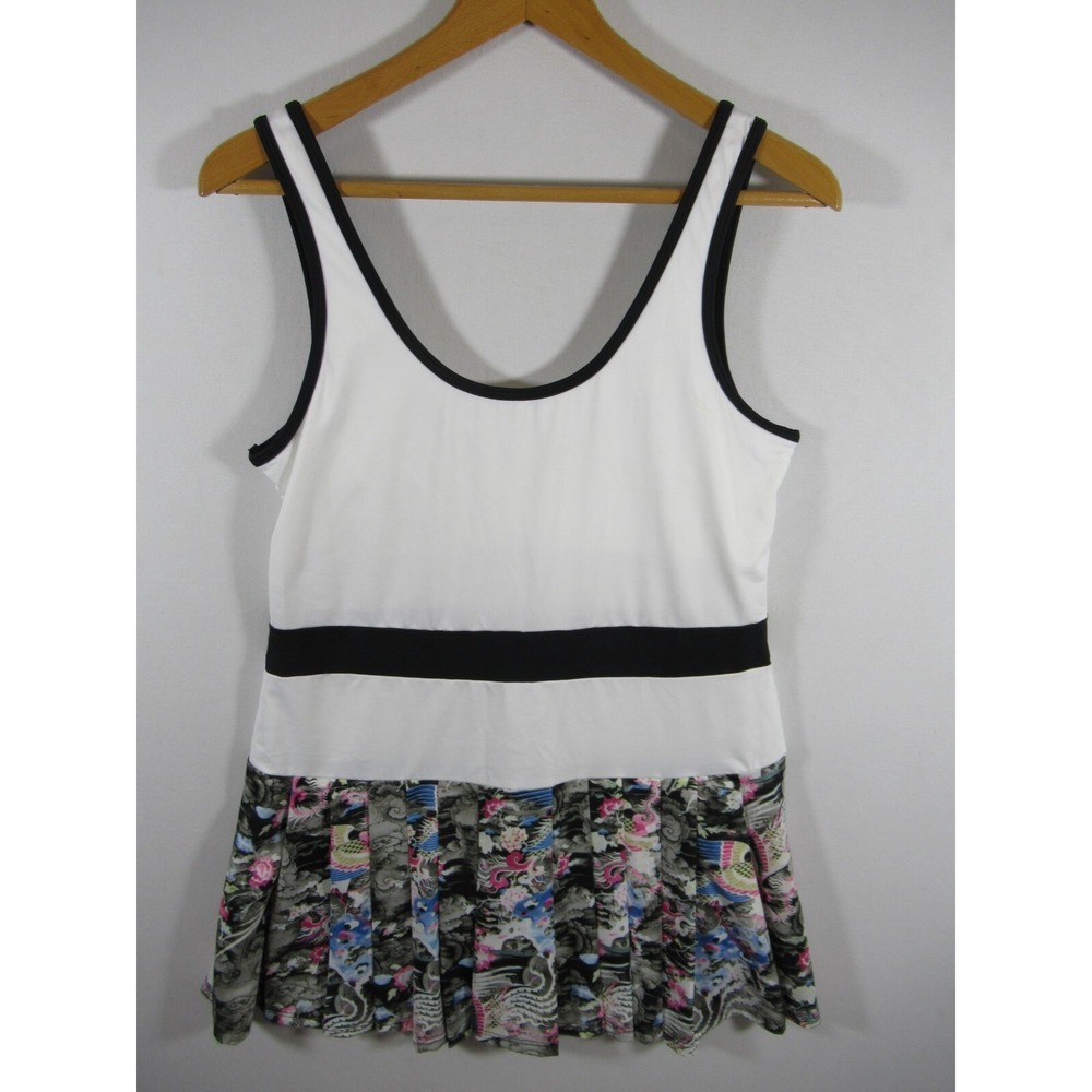 Eleven by Venus Williams Tennis Dress Women Large Sleeveless Pleated